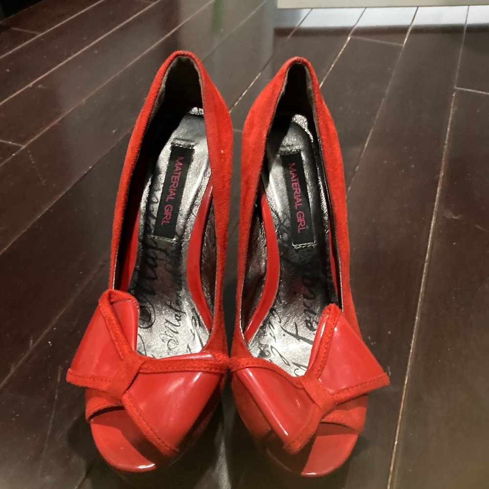Material Girl Red  Stiletto